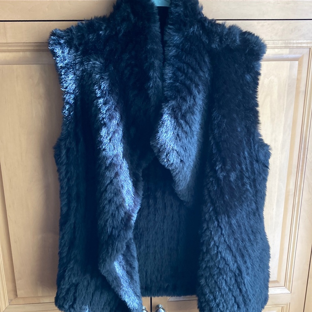 Stella and LORENzo brand new fur vest